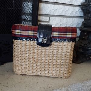 Brighton Straw Shoulder bag [never worn]